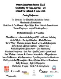 Ottawa Grassroots Folk Festival
