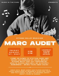 Marc Audet at Station Park, Killaloe 