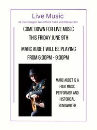 Marc Audet Live at The Hexagon