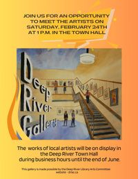 Art Exhibition with Marc Audet Acoustic Vibes