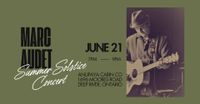 Solstice Folk Concert with Marc Audet Singer/Songwriter