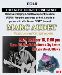 Marc Audet READI Acoustic Showcase at FMO Conference 2025
