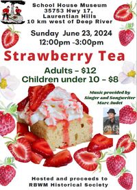 RBWM Historical Society Strawberry Social with Marc Audet Folklore