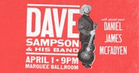 Dave Sampson at the Marquee Ballroom (SOLD OUT)