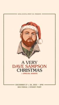 DAVE SAMPSON  NIGHT 2 (SOLD OUT)