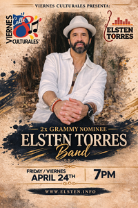 Viernes Culturales presenta: Elsten Torres Live