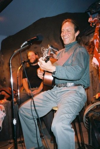 Performing with Mike Kanne, the world's greatest harmony singer, when he's not performing his own excellent stuff
