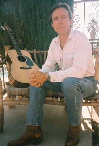 In the garden, a favorite place for songwriting
