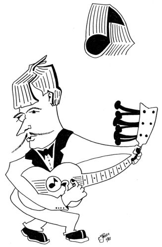 "The Lounge Singer" ©1981 C.Erin All Rights Reserved
