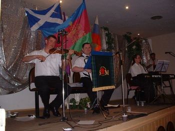 David Andrew & James in Russia
