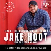 Wilson Music Series - Opening for Jake Hoot