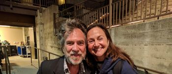 with Jon Carroll at The Mountain Winery in Saratoga, California

