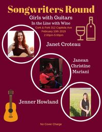Girls With Guitars - Writers  In The Row