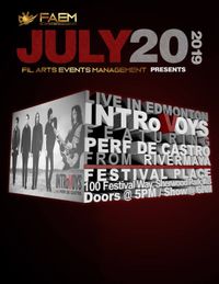 INTRoVOYS + Perf De Castro Live in EDMONTON CANADA