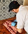 Jan 28 2024 - Pork Butchery class + dinner / Cours de boucherie de porc + souper