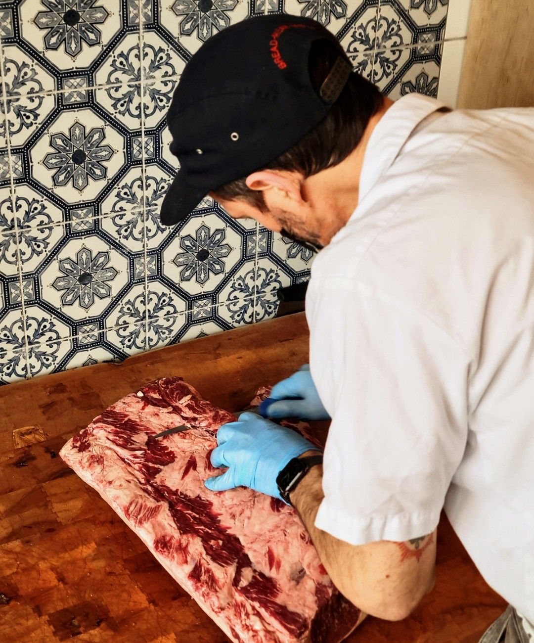 Jan 28 2024 - Pork Butchery class + dinner / Cours de boucherie de porc + souper