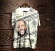 Autographed Graphic Newbill Dollar Bill Tee