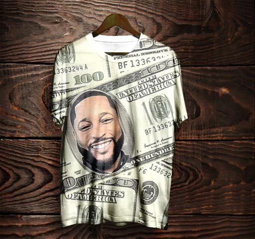 Autographed Graphic Newbill Dollar Bill Tee