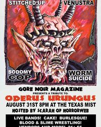 Gore Noir Magazine Oderus Urungus/Gwar  