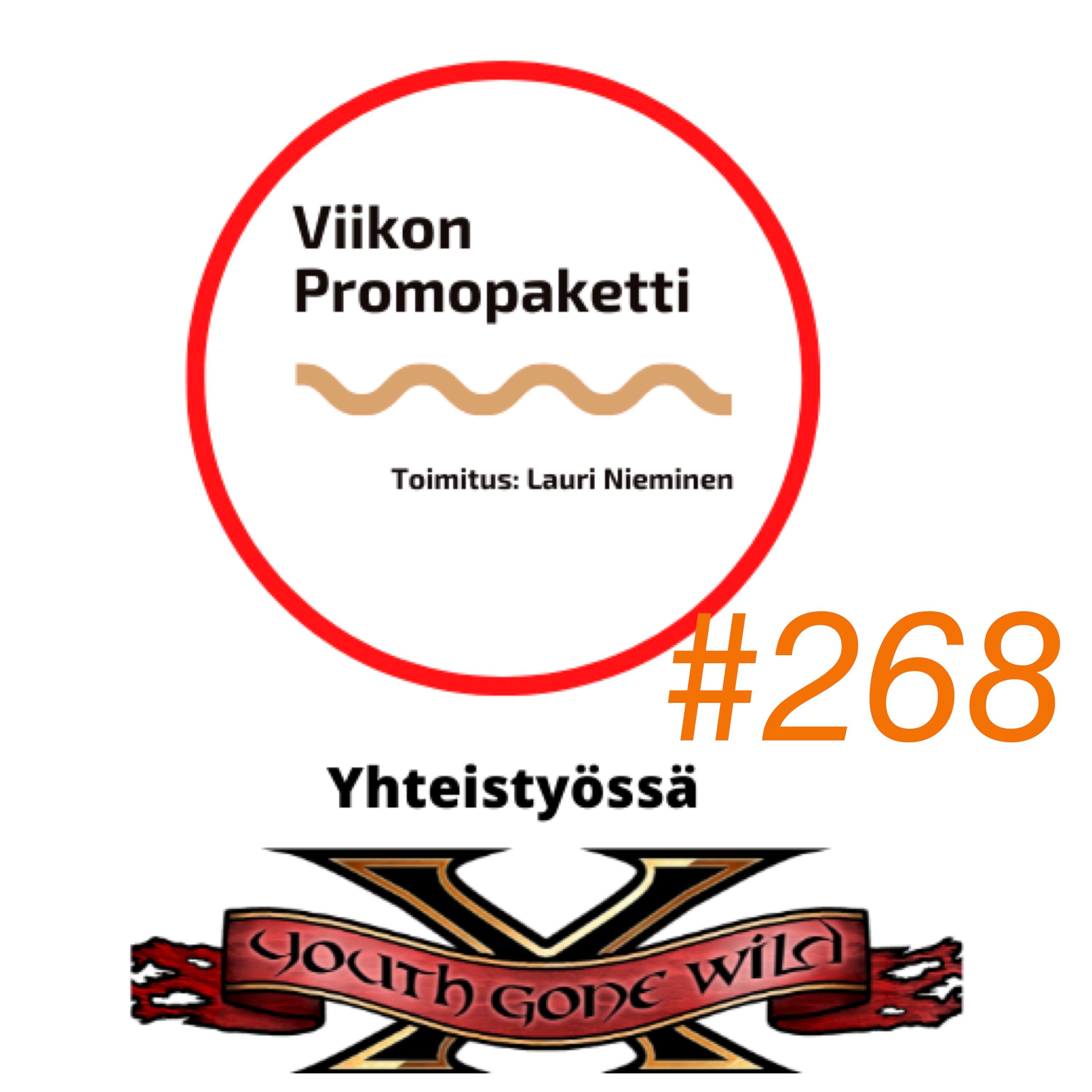 Viikon Promopaketti – Jakso #268 (Haastattelussa Lotta Svartsjö / Tears Apart) episode artwork