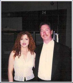 After show with the Houston Symphony. Miss Bernadette Peters

