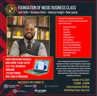 Foundation of Music Business Class