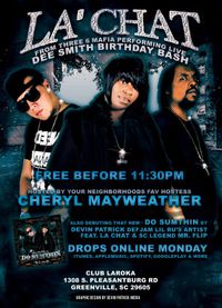 Dee Smith B-Day Bash (La Chat, KIng Killumbia & Mr. Flip)