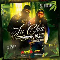 La Chat live with Crunchy Black of Three 6 Mafia