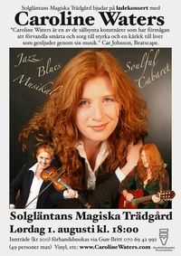 Caroline Waters LIVE in Dals Rostock, Sweden