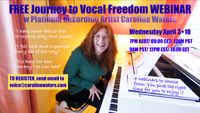 FREE Journey to Vocal Freedom WEBINAR