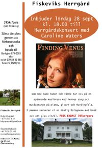Herrgårdskonsert med Caroline Waters