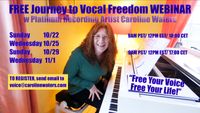 FREE Journey to Vocal Freedom WEBINAR
