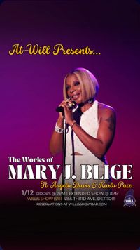 Tribute to Mary J Blidge by Karla Pace and Angela Davis