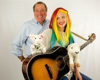 Reading Rocks with my friends Jill Kubeck and Pete the Cat! Showtime begins at 1:00 P.M.