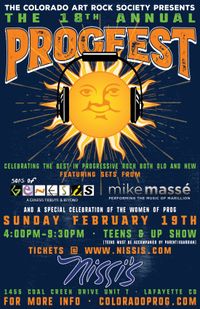 Colorado Art Rock Society Presents: The 18th Annual Progfest