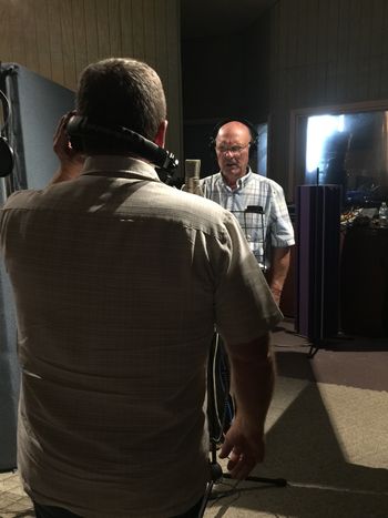 MY DAD AND DENNIS GUWEIN RECORDING
