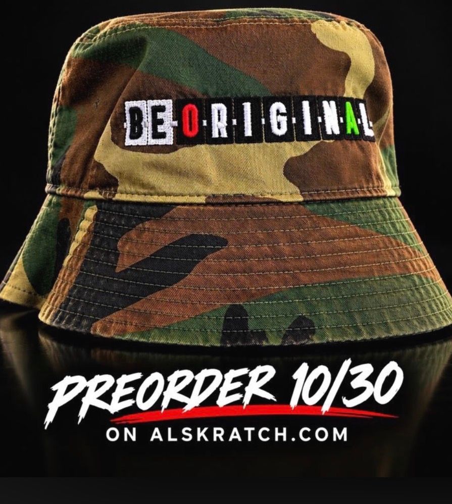 BE ORIGINAL™ Camo Bucket Hat – Limited Edition Pre-Order