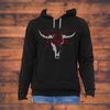 Red/Gray Logo Hoodie