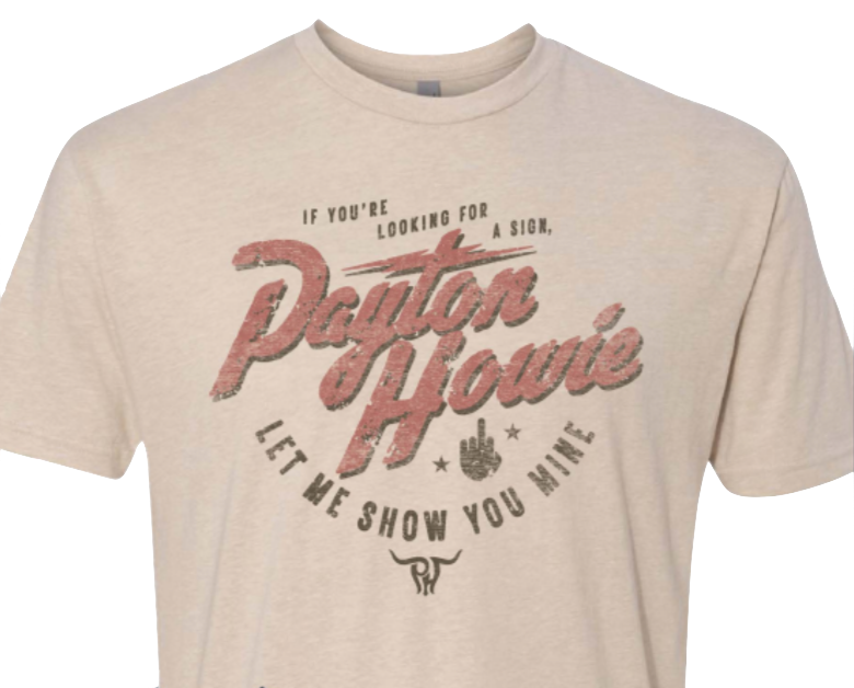 HALF A PEACE SIGN T-shirt