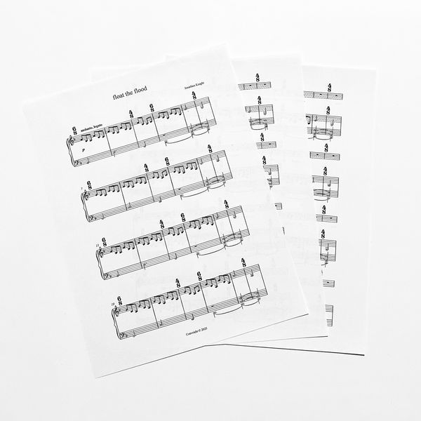 float the flood Digital Sheet Music
