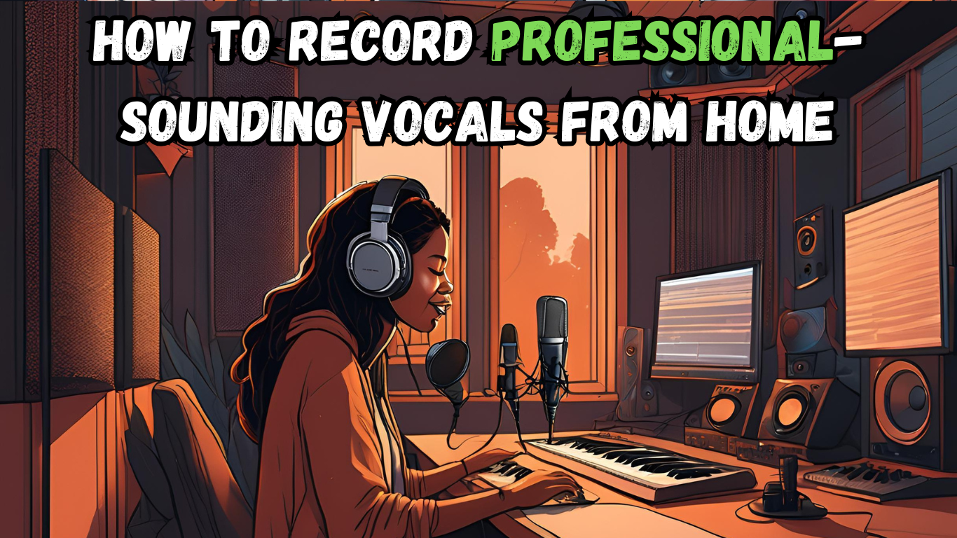 How to Record Professional-Sounding Vocals from Home