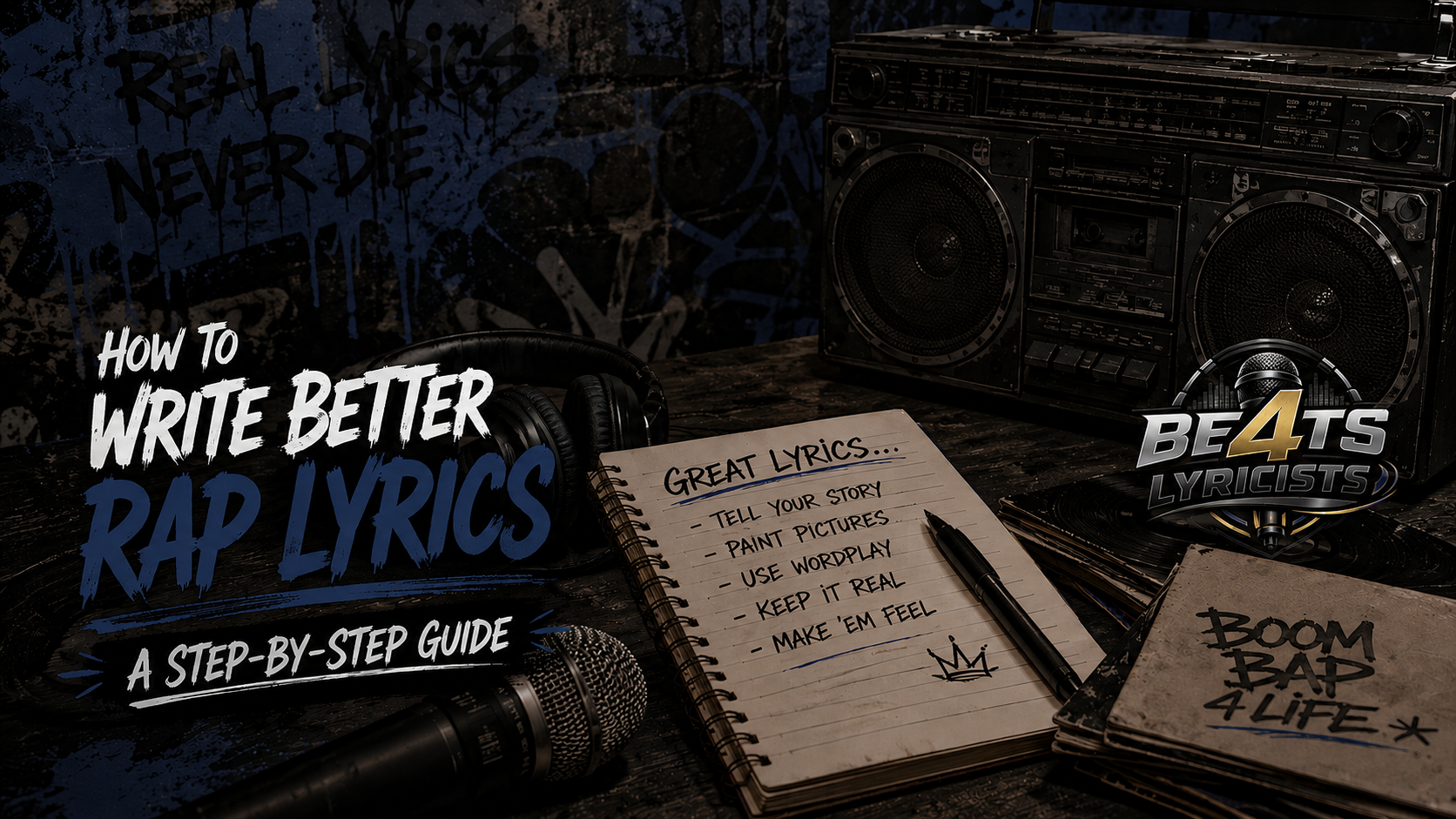 Notes Rapper/song How to Write Better Rap Lyrics: A Step-by-Step Guide