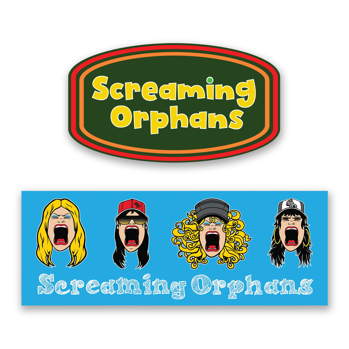 Stickers - Pack of 2