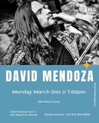 David Mendoza Live at CAFE RAMA