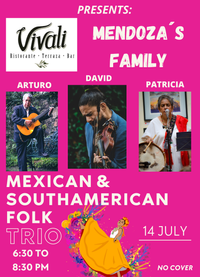 Mendoza´s Family plays "Mexican & South-American Folk Show"