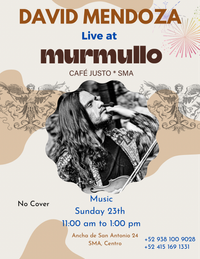 David Mendoza Live at Murmullo