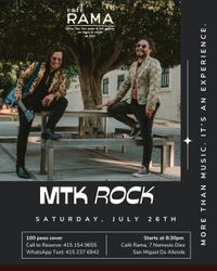 MTK Live at Cafe Rama