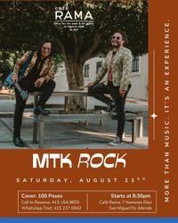 MTK ROCK LIVE AT CAFE RAMA