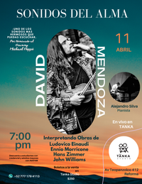 Sonidos de el Alma David Mendoza live at TANKA STUDIO 