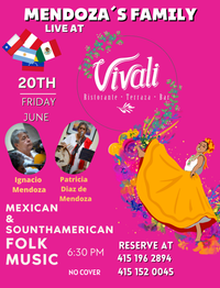 Mendoza's Family Mexican & Southamerican Folk Music Live at Vivali Ristorante Bar